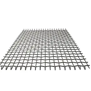Hot Sale Good Quality High Carbon Steel/SS304 Mining Vibration Rock Steel Woven Steel Screen Mesh Wire Mesh Crusher