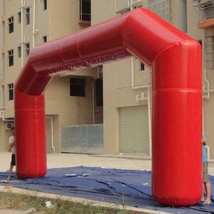 قوس سباق قابل للنفخ ذو تصميم مستطيل أحمر قابل للنفخ للرياضة من Orient - Product Image 2