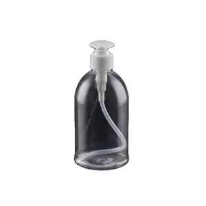 عرض خاص زجاجة بلاستيكية شفافة ، يمكن وضع غسول الشامبو في المخزن