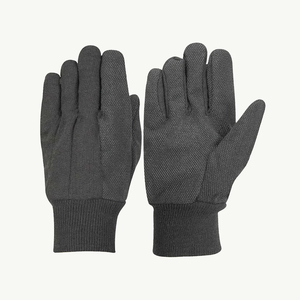 TAGCO SAFETY Cotton Camouflage Work <b>Gloves</b> Knit Wrist Cuff Full Textured Anti-Slip General Purpose Safety <b>Gloves</b> <b>Silicone</b>-free - Product Image 1