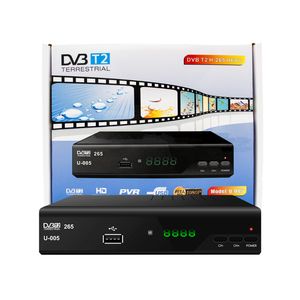 Decodificador <span class=keywords><strong>TDT</strong></span> Digital Terrestre DVB-C T2 de Metal de 168 mm, Mercado Europeo 2025, UHD, Full HD, Televisión Gratuita - Product Image 1