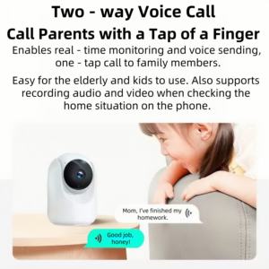 LETONDA 4MP Ultra HD Smart Rotating Wireless Security <strong>Camera</strong> for Elderly Baby and <strong>Pet</strong> Monitoring in Home Use - Product Image 3