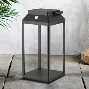 Vertak Outdoor Camping <span class=keywords><strong>grande</strong></span> <span class=keywords><strong>lanterne</strong></span> moderne en métal noir blanc décoratif en gros <span class=keywords><strong>lanterne</strong></span> solaire bon marché - Product Image 4