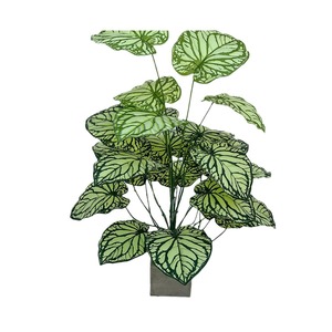Planta Artificial Verde Grande de 24 Ramas, Flor de Seda para Decoración de Centros Comerciales y Uso en Ingeniería - Product Image 2
