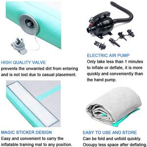 Pista de caída de aire inflable para gimnasio de 3M, 5M, 6M, 8M, 10M, <span class=keywords><strong>12M</strong></span>, suelo protector para gimnasia - Product Image 5