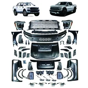 2012-2021 Ranger升级套件4x4转换车身T6 T7 T8升级到F150 2023皮卡模型Ranger车身套件