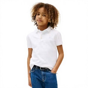 Polo personnalisé pour enfants, manches courtes, en coton, pour garçons et filles, vente en gros de vêtements pour enfants - Product Image 1