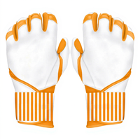 Gants de frappeur de baseball en cuir de niveau professionnel pour droitier, respirants, durables, avec batte en bambou, sur mesure, haute qualité
