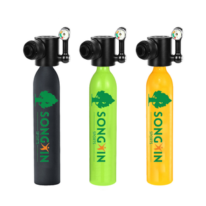 Ensemble de plongée portable avec mini-bouteille de 0,5 L et <span class=keywords><strong>masque</strong></span> intégral, équipement de plongée haute pression 3000 PSI avec adaptateur de recharge - Product Image 4