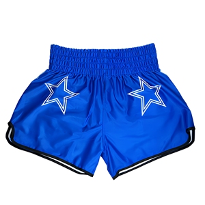 Pantalones Cortos de Boxeo Muay Thai Unisex Personalizados, 100% Poliéster, Transpirables, para Entrenamiento de MMA, con Logotipo Frontal - Product Image 1