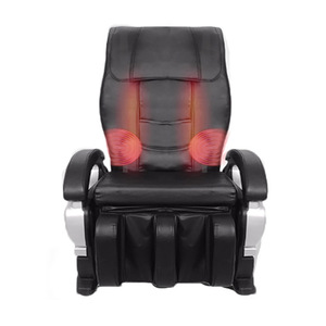 Fauteuil de massage électrique chauffant pour tout le corps, inclinable, sans rail, massage multipoints, pour la maison et le bureau, noir, avec télécommande - Product Image 2