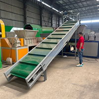 Déchiqueteuse à double arbre en plastique durable, machine de déchiquetage robuste pour le recyclage des déchets plastiques