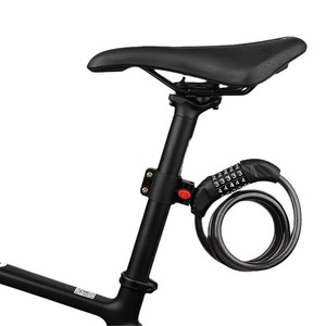 Yueli Bicycle <b>Lock</b> <b>Cable</b> 5 Digit Combination Black Durable For Bike Motorcycle Security - Product Image 5