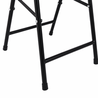 Chaise de toilette rembourrée avec siège en cuir capitonné, chaise de toilette pliable à dossier rond pour personnes âgées et handicapées