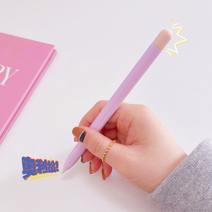 Housse de protection pour stylet tactile <span class=keywords><strong>Apple</strong></span> <span class=keywords><strong>Pencil</strong></span>, coque en silicone souple pour <span class=keywords><strong>Apple</strong></span> iPad <span class=keywords><strong>Pencil</strong></span> <span class=keywords><strong>2</strong></span>ème génération - Product Image 1