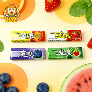 סוכריות מסטיק בטעם פירותי מתוק, ארוזות בבקבוק, בסיטונאות - Product Image 2