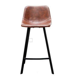 Tabourets de bar minimalistes au design élégant et à la construction robuste pour îlot de cuisine d'appartement moderne - Product Image 5