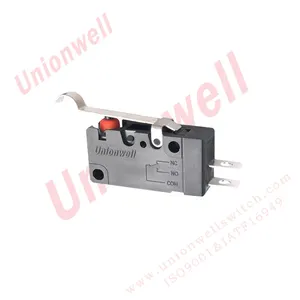 40t85 5e4 Waterproof 3Position Micro Switch with simulated roller lever for auto electronics 0.1A/5A/10A for selection