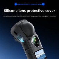 Kit d'accessoires pour Insta360 X5 : Protection d'objectif, film protecteur en verre trempé, cage en aluminium, étui de transport, batterie supplémentaire et support de fixation