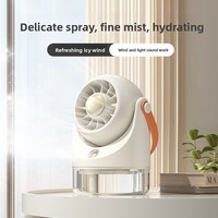 Ventilateur Brumisateur Portable USB Rechargeable à 3 Vitesses Réglables pour Maison, Bureau et Extérieur – Offre Spéciale