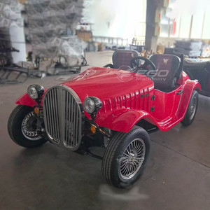 Nuevo y Popular Mini Auto Rojo Vintage Clásico de 2 Plazas con Transmisión Automática, Autos de Estilo Vintage - Product Image 2