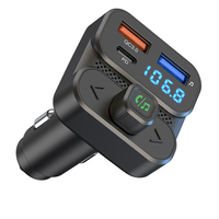 Vente chaude Haute Qualité bluetooth Chargeur De Voiture Transmetteur Fm Lecteur Mp3 Appel Mains Libres Sans Fil BC95