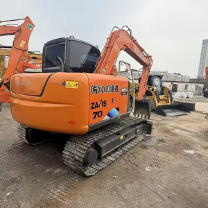 Discount price Hitachi ZX70 Mini Hydraulic Excavator Japan 7 Ton <b>Digger</b> Core Components Motor Engine in stock - Product Image 1