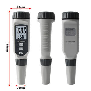 दोहरी रंग डिजिटल एलसीडी डिस्प्ले 2 in1 पीएच/तापमान पीएच मीटर - Product Image 4