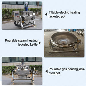 Stainless <b>Steel</b> Jacketed <b>Kettle</b> 50L for Candy Making and Sugar Boiling Equipment - Product Image 3
