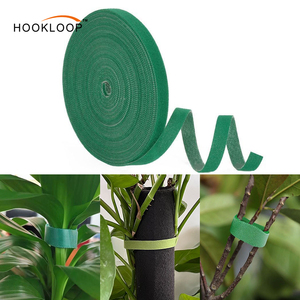 Reusable and Adjustable Cut-to-Length <strong>Garden</strong> Ties Strong Grips <strong>Hook</strong> and Loop Strap Plant Supports for Effective Growing - Product Image 1