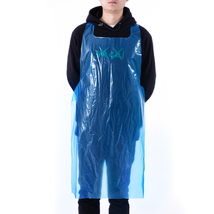 <span class=keywords><strong>Tablier</strong></span> jetable en PE plastique pour la protection et le nettoyage en gros, idéal pour l'industrie alimentaire - Product Image 6
