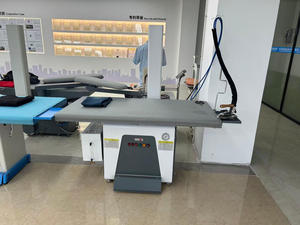 Industrial Vacuum Steam Ironing Table Built-in Boiler Motor Engine Energy Saving Pressing Machine Garment Factory Use Jerry Tech