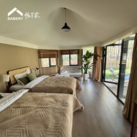 Maison préfabriquée en conteneur pour glamping |   Tente modulaire de luxe en structure acier |   Villa écologique préfabriquée, immeuble de bureaux, complexe hôtelier