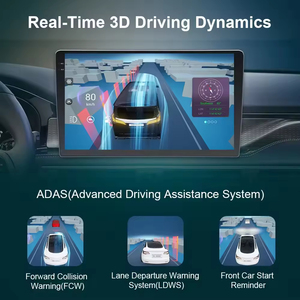 Estéreo para Auto de 10 Pulgadas con Montaje en el Tablero, Android 13, DSP, GPS, Amplificador, Reproductor de Video <span class=keywords><strong>MP4</strong></span>/<span class=keywords><strong>YouTube</strong></span>/MP5, Cámara de Reversa, 1 Año de Garantía - Product Image 2