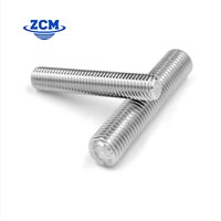 SS304 SS316 DIN975 DIN976 Threaded Rod M2-M20 Left Hand Right Hand Plain Finish Metric Industrial Fastener CE Certified