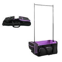 Sac de voyage à roulettes personnalisé pour la danse, sac de voyage à roulettes pour danseurs, sac de danse à roulettes avec porte-vêtements