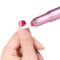Vente en gros de perceuse à ongles électrique 20000 tr/min ensemble de machines de manucure coupeur de charge USB pour manucure lime à ongles outils de pédicure