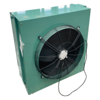 Condenseur à air refroidi de type FNH, tube en cuivre, ailettes en aluminium pour unité de condensation de chambre froide, surface d'échange thermique