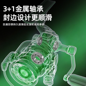 Spinning Reel S-3000 Metal Spool Long Distance Casting Fishing Reel - Product Image 4