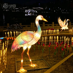 Lanterne en forme d'animal personnalisable, directement de l'usine, design <span class=keywords><strong>grenouille</strong></span> éclatant pour marché nocturne et parc d'attractions - Product Image 6