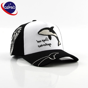 QZFSO Custom Manufacturer <b>Hats</b> Originales Fashion 5 Panel Hip-hop Sports Embroidered Lettering Gorras Cotton Baseball Cap - Product Image 1