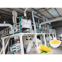 Machine de moulin à farine de maïs avancée du Bangladesh, broyage de la semoule de maïs avec prix
