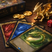 Dragonfire : Collection de dragons mythiques et jeu de cartes de construction de deck