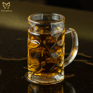 Tazza di acqua di <span class=keywords><strong>vetro</strong></span> con effetto Vintage da 55Ml tazza di birra per casa, ristorante, <span class=keywords><strong>caffè</strong></span> e Vodka, bicchiere di bevande liquori - Product Image 4