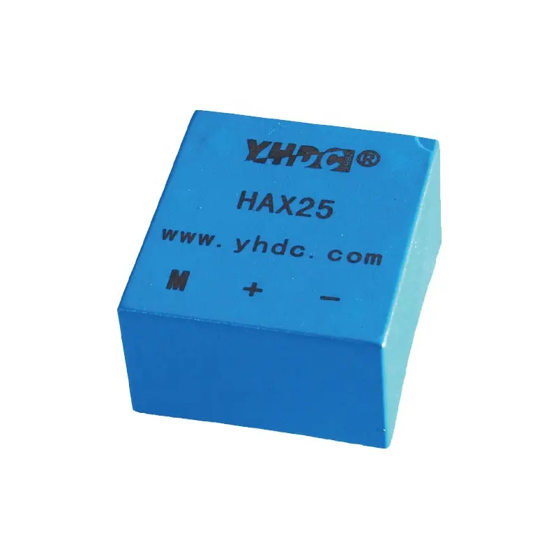 YHDC 25A/25mA 1/1000 hall effect closed loop current sensor,current transducer HAX25 with +/-15V power supply