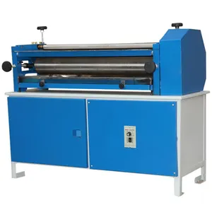 Adhesive Coating Spreader Leather Paper Gluing Machine