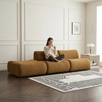 CE Minimalistisches Ecksofa aus Schaumstoff im Karton Vakuumkomprimiertes Sofa Wohnzimmer-Couch
