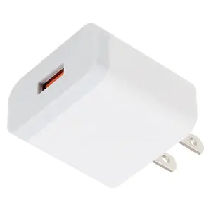 Mini Usb Snellader Adapter 5V 2a Enkele Poort Reizen Mobiele Telefoon Lader Us Stekker Voor Iphone Samsung Xiaomi