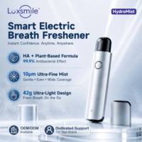 Luxsmile Spray Bucal Eléctrico Refrescante de Menta y Frutas para el Mal Aliento, con Etiqueta Privada al por Mayor, que Promueve las Bacterias Buenas