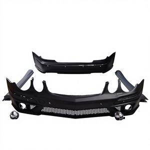 Kit de carrocería Clase E w211 E63, estilo 2003-2009y, para w211 PP, parachoques delantero, faldas laterales, parachoques trasero - Product Image 1